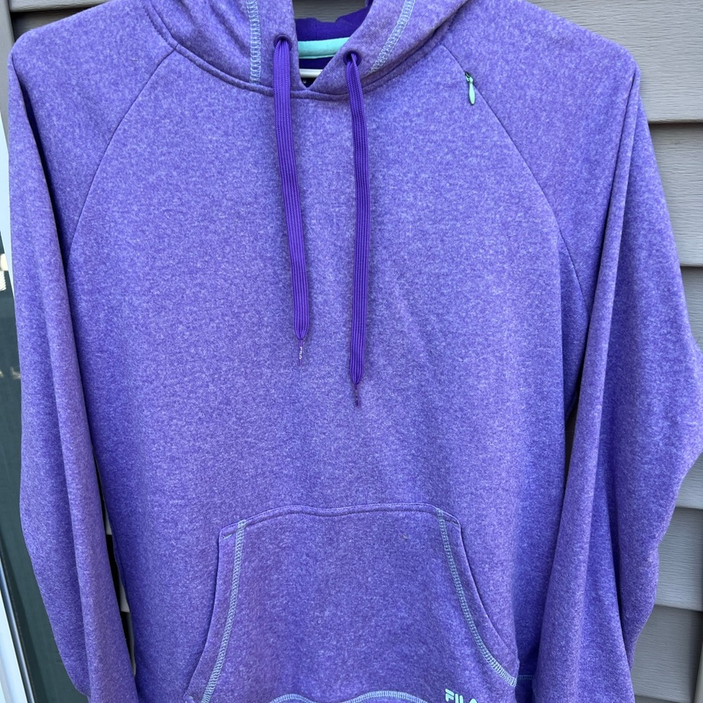 Fila Women's Purple Hoodie Sweater